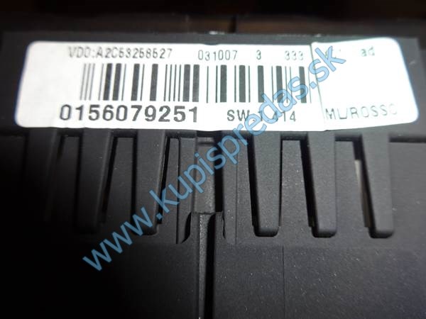 Prístrojový panel Alfa Romeo 159 1.9 JTD